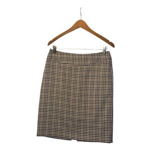 Tahari ASL Houndstooth Pencil Skirt sz 6